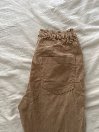 Pantalones COLIN'S beige talla 36 99% algodón