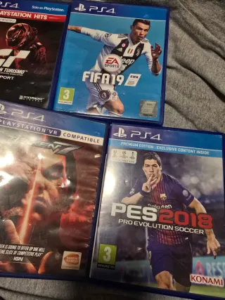 Lote 5 Juegos ps4