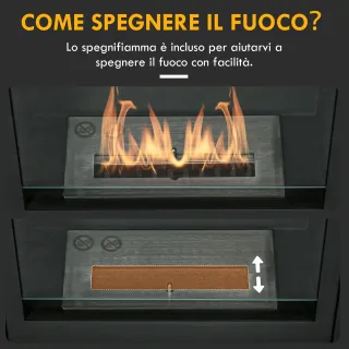 Camino Bioetanolo da Terra con Bruciatore da 0.9L