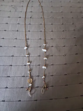 Colgante Pedro del Hierro Oro y Blanco