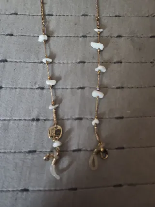 Colgante Pedro del Hierro Oro y Blanco