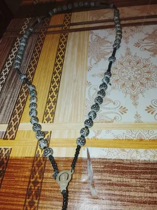 Rosario antiguo de cuentas