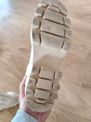 Botas Zara Beige Agotadas