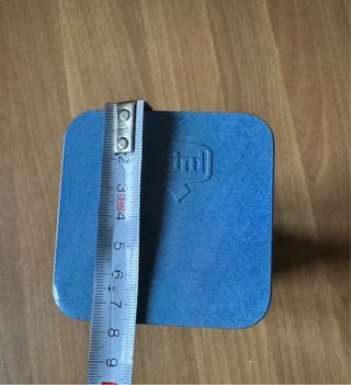 Set 2 scatole in latta decorative