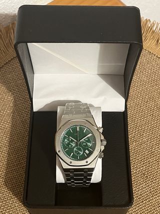 Seiko Mod Royal Oak Verde Esmeralda