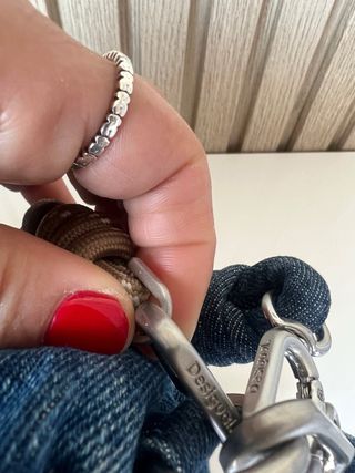 Bolso Desigual tejano impecable