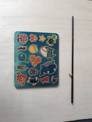 Gioco educativo mare (Nemo) con canna da pesca