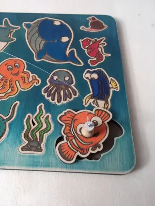 Gioco educativo mare (Nemo) con canna da pesca