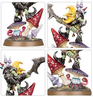 Jefe Goblin Nocturno Loonboss Warhammer