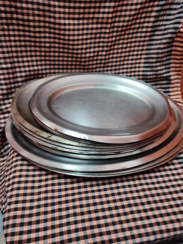 Set di vassoi in acciaio inossidabile (prezzo per unità)