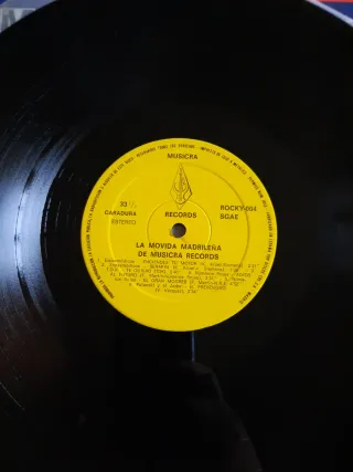 La Movida Madrileña Musikra Records Nuevo 1980