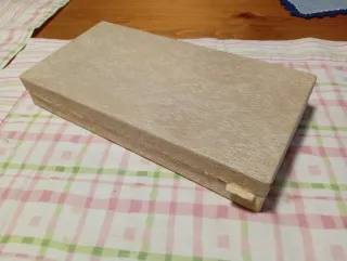 Set posate bambù e metallo vintage