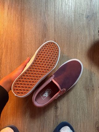 Zapatillas Vans Slip-On Rosa y Morado