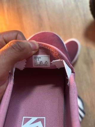 Zapatillas Vans Slip-On Rosa y Morado