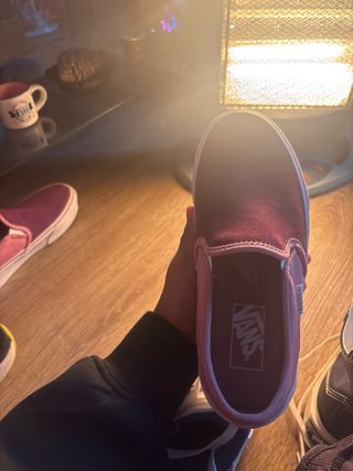 Zapatillas Vans Slip-On Rosa y Morado