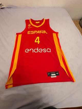 Camiseta Baloncesto España Nike Talla 48