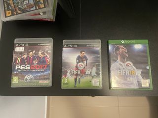 Lote Juegos PS3 y Xbox One: FIFA y PES