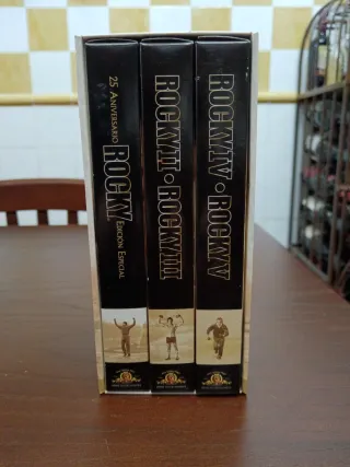 Rocky Colección VHS Sylvester Stallone