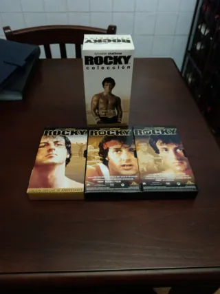 Rocky Colección VHS Sylvester Stallone