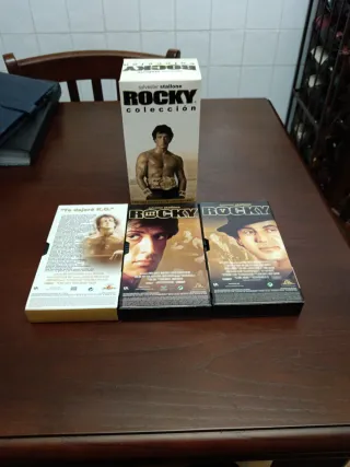 Rocky Colección VHS Sylvester Stallone
