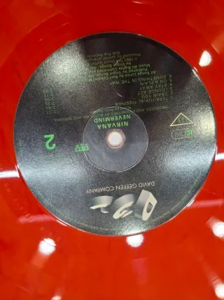 Vinilo Nirvana Nevermind GEF 24425