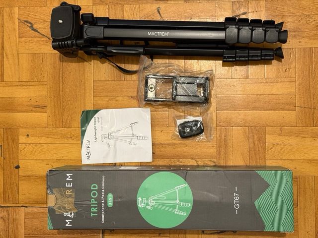 Trípode MACTREM GT67 Nuovo in Scatola