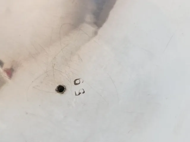 Zuccheriera Vintage in Cristallo e Metallo