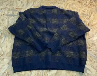 Maglione Trussardi Jeans Vintage a Quadri