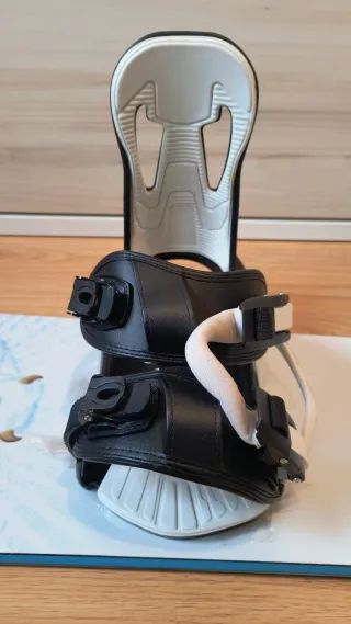 Tabla Snowboard con Fijaciones