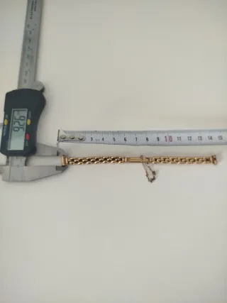 Pulsera Reloj Dorada vintage