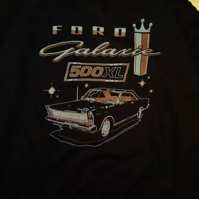 Felpa Vintage Ford Galaxie 500XL Nera