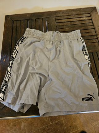 Pantalones cortos Puma grises talla M