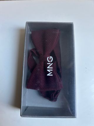 Pajarita Mango Burdeos Nueva