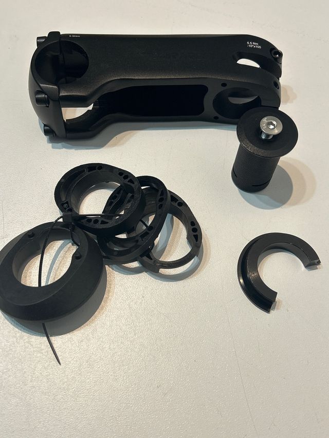 Potencia MTB Bicicleta Negra