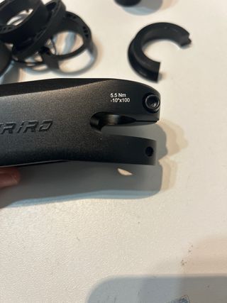 Potencia MTB Bicicleta Negra