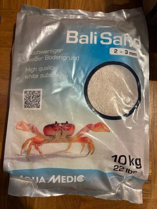 Arena Bali Sand 10kg para acuario