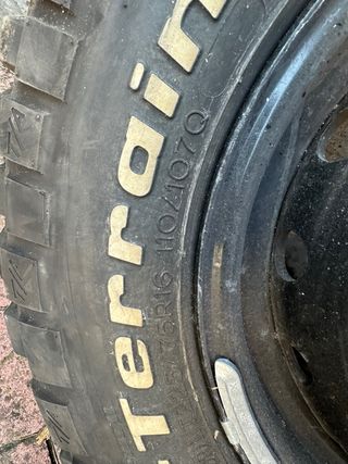 Llantas Mercedes Sprinter y BFGoodrich Mud-Terrain