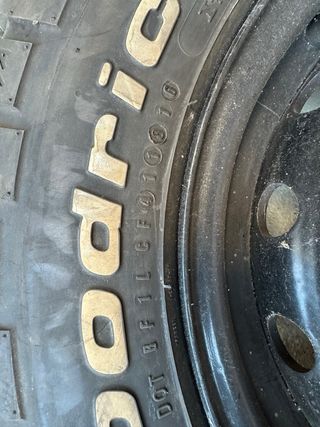 Llantas Mercedes Sprinter y BFGoodrich Mud-Terrain