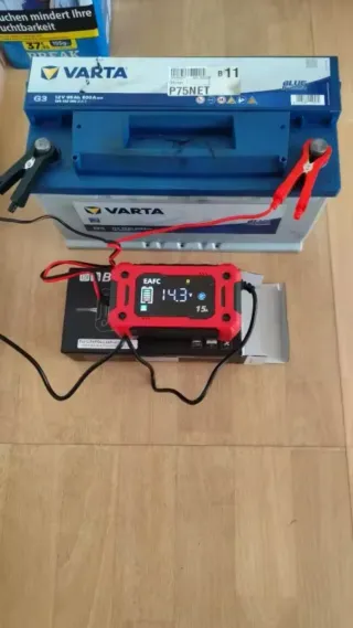 Cargador Batería Coche Inteligente 12V 15A