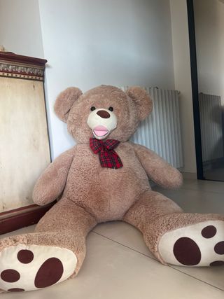 Orso peluche teddy 180 cm beige