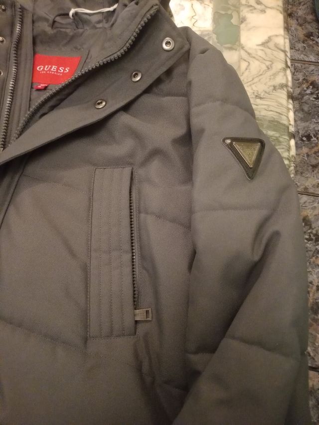 Chaquetón Guess Gris Talla XL