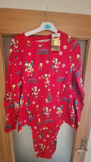 Pijama Navidad Simpsons Talla S Nuevo