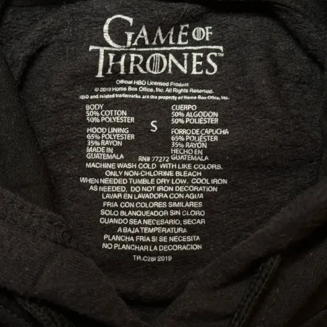 Felpa Game of Thrones GOT - Collezione Ufficiale