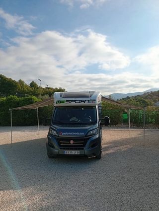 Autocaravana challenger. Perfilada 4 plazas