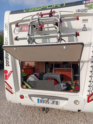 Autocaravana challenger. Perfilada 4 plazas