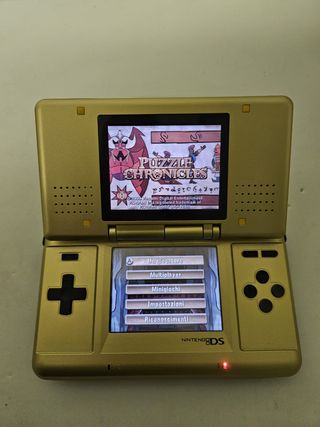 Nintendo DS Fat Gold - Scocca Nuova