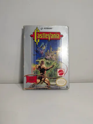 Castlevania NES Konami versione Mattel rara