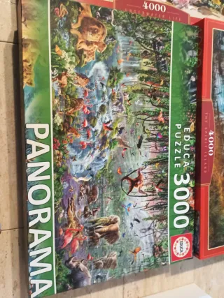 3 Puzzles: 3000 y 4000 piezas
