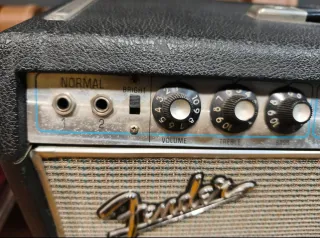 Cabezal Fender Bandmaster Drip Edge AB763 1968