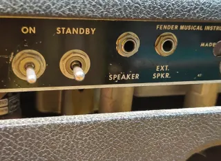 Cabezal Fender Bandmaster Drip Edge AB763 1968